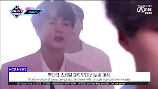 190418BTS 1st trailer on MCountdown for 'BOY WITH LUV' comeback performance