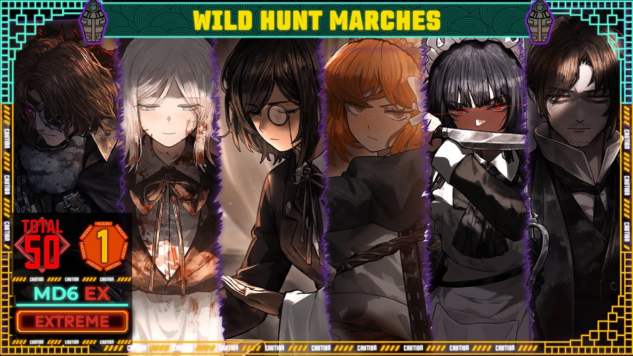 Wild Hunt Marches - MD6E Team 50 Adv. (1/4 Hidden Boss) [Limbus Company]