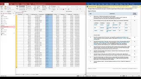 MS Access CH 1 - Grader Project