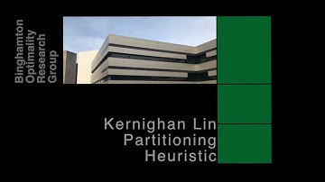 Partitioning with the Kernighan-Lin heuristic