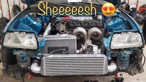 TURBO VITARA D16 MINIME EF HATCH / CUSTOM INTERCOOLER PIPING / SKUNK2 PRO MANIFOLD FITMENT ISSUES