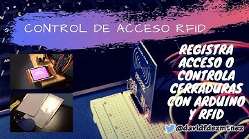 Control de acceso RFID con Arduino