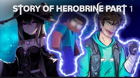 Story Of Herobrine Part 1 💀🔥 #minecraft #herobrine #viralvideo 