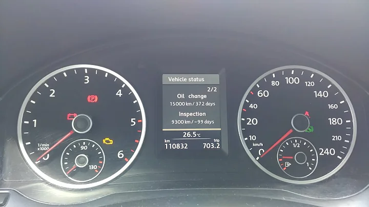 How to Reset Volkswagen Tiguan N5 Oil Change and Inspection Service Warning Message - DayDayNews