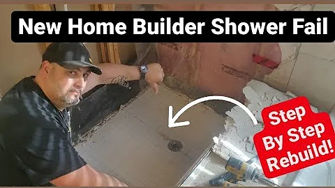 New Home Builder Shower Fail! - PARTIAL ENSUITE RE...
