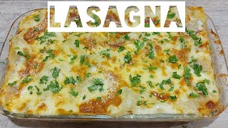 Lasagna Recipe / Easy Recipe / Meaty Lasagna Recipe/ White Sauce Recipe/ Mahjabis Kitchen