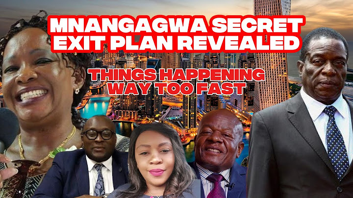 BREAKING: Mnangagwa’s ‘Secret Exit Plan’—Is He Preparing to Flee Zimbabwe?