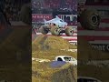 Megalodon Layin’ Down a Freestyle with Great Momentum #monsterjam #nashville #2023 #freestyle #tn