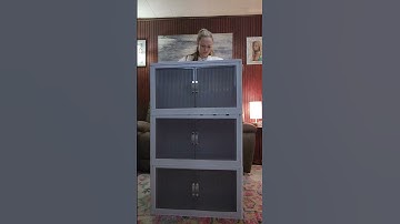 Joybos® Stackable Storage Bins with Lids and Doors