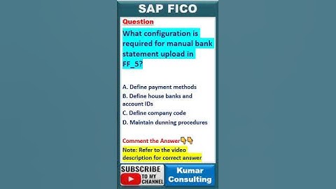 SAP S/4 HANA FICO Exam Question & Answer || SAP FICO Certification Question #saps4hana #sapfico