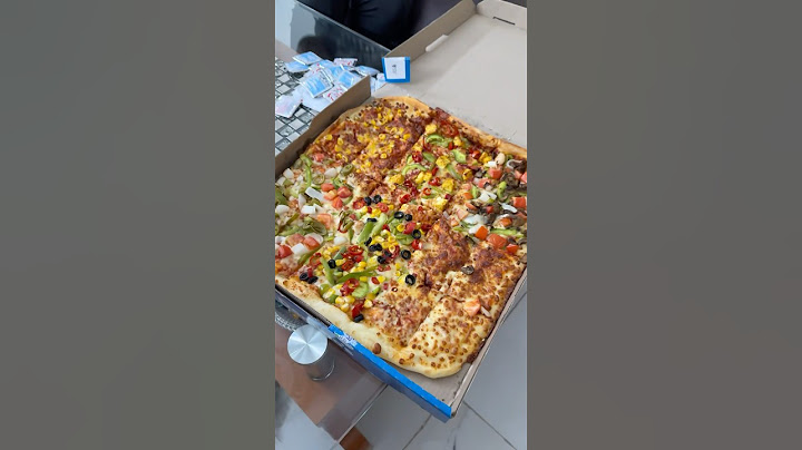 Domino's Big Big 6 in 1 Pizza #shorts #pizza #vegpizza
