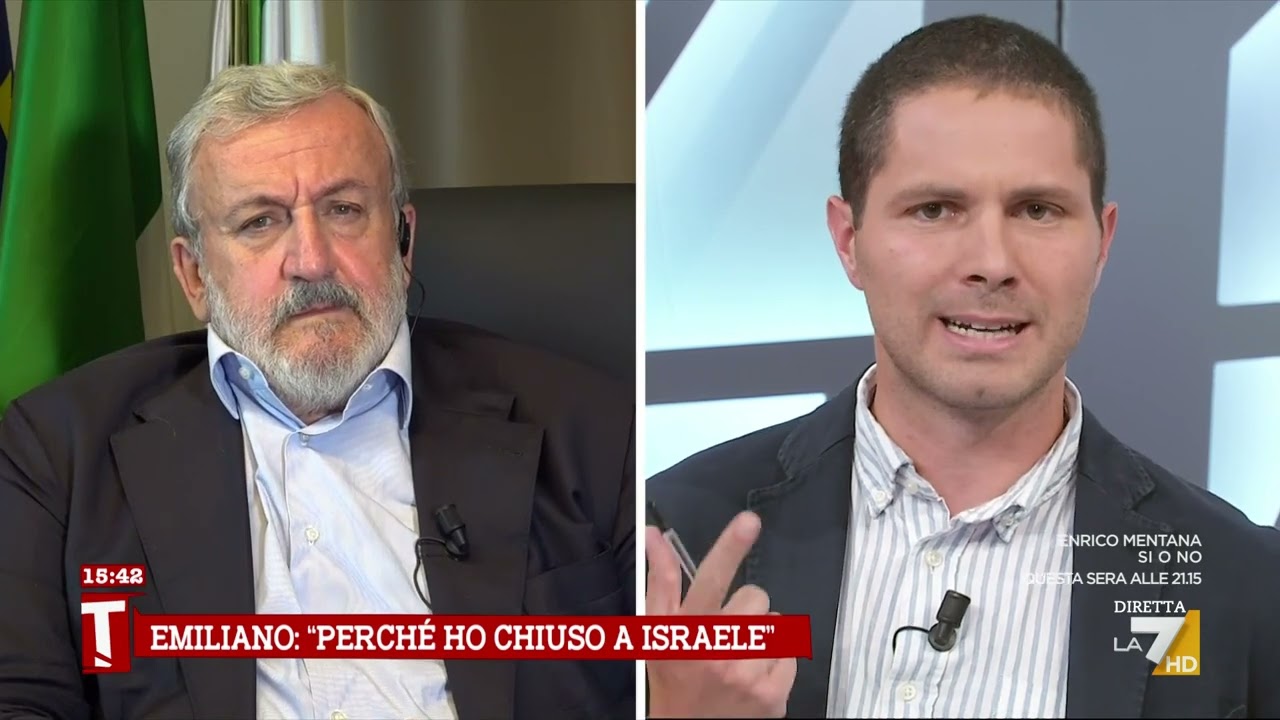 Gaza, Emiliano spiega perchè ha interrotto i rapporti commerciali con Israele