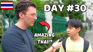 White Guy Learns Thai in 30 Days, Surprises Bangkok Locals
