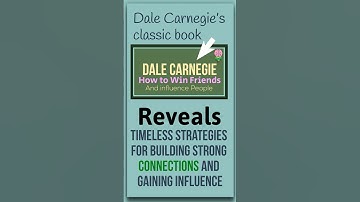 How to Win Friends and Influence People by Dale Carnegie
