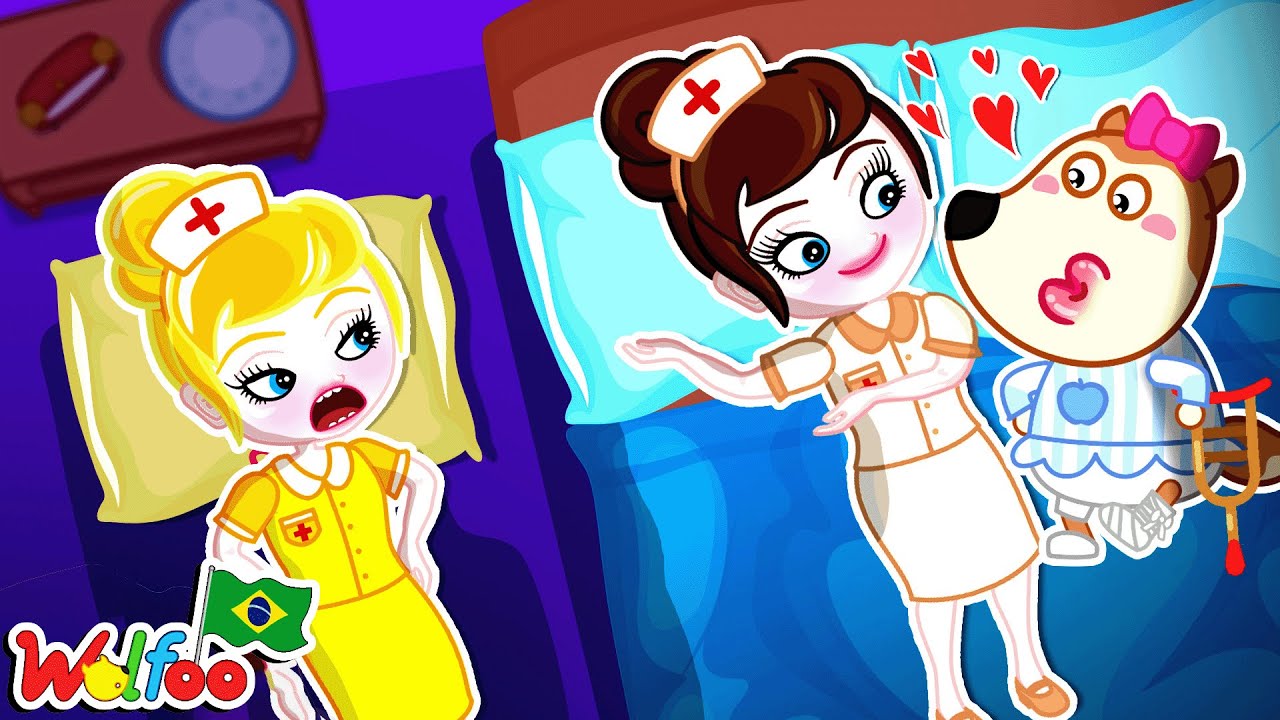 💰💔 Rica vs Pobre: Quem Cuida Melhor do Paciente? – Uma Lição de Coração! Wolfoo em Português