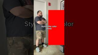 How to style the color red #fashion