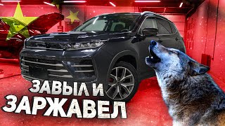 1.Exeed LX. Завыл и заржавел. Сделал антихром.