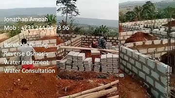 Bouwen in Ghana Kolomopstellingen en funderingen Blokwerk | Aflevering 03 | Project Hope #brighta...