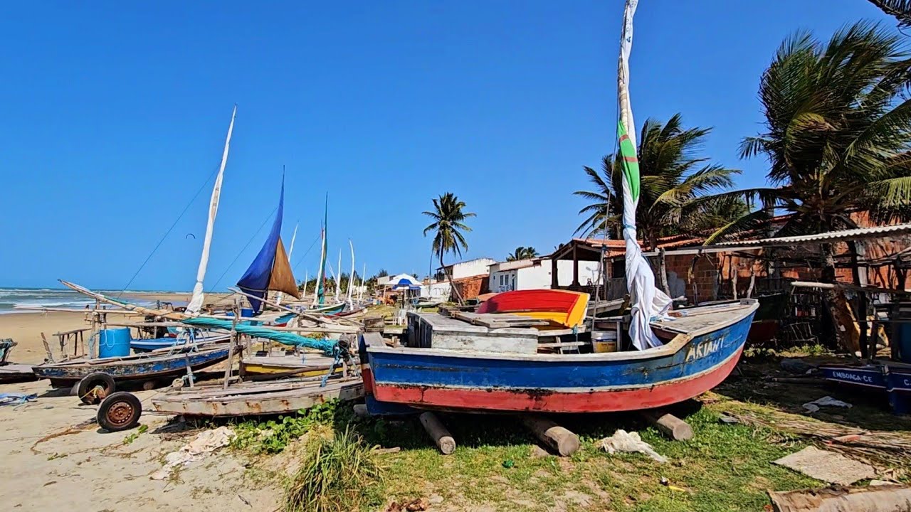 PRAIA DE EMBOACA TOP ORLA MARITIMA LINDA,TRAIRI CEARÁ