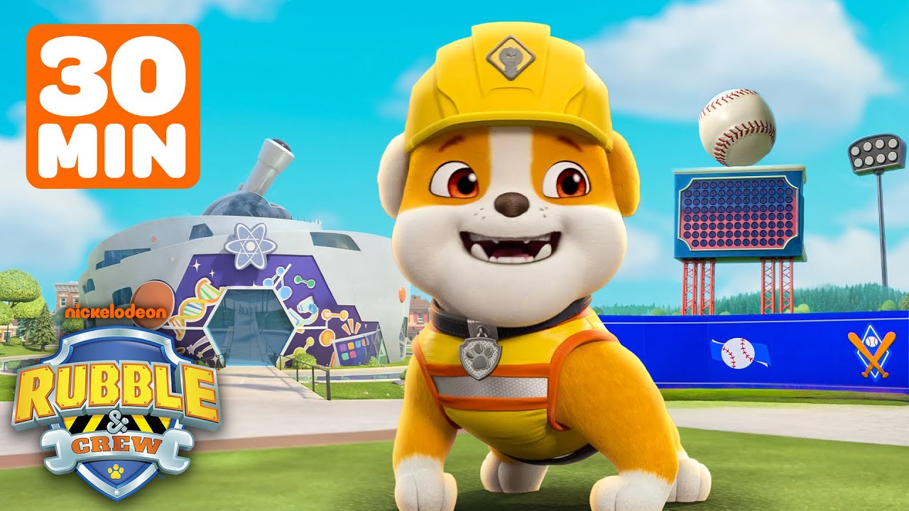 Rubble & Crew's BEST Rescues & Builds! w/  PAW Patrol | 30 Minutes | Rubble & Crew