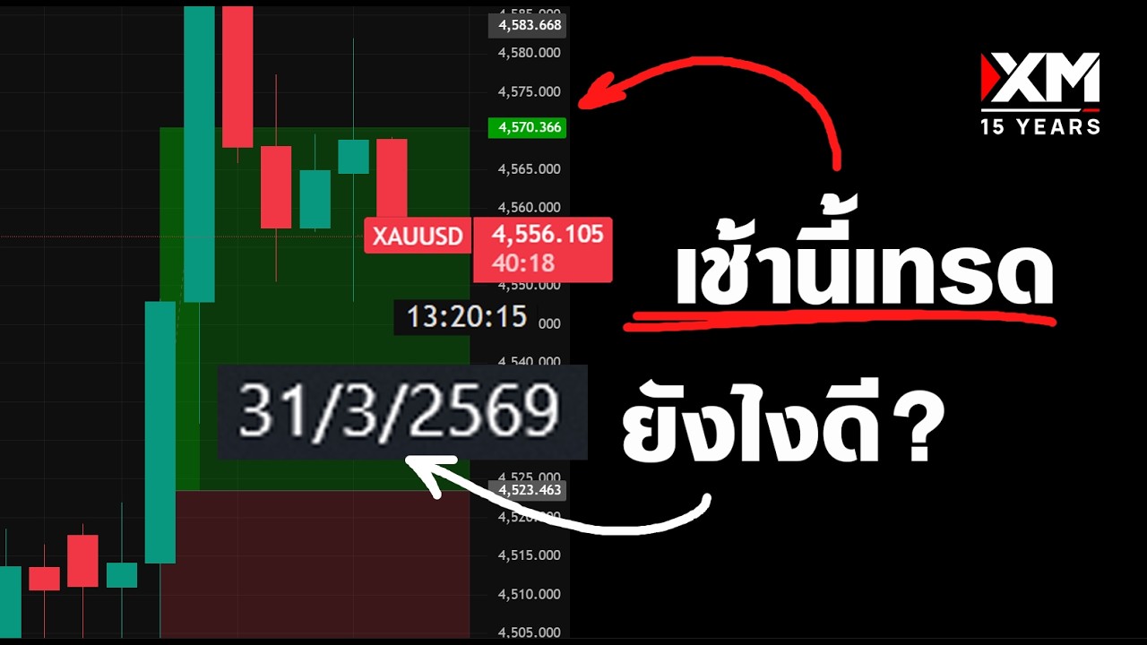 ⁣Daily Analysis - 31.3.69 (Gold + Oil) ง่ายๆ ได้หมด เพราะเราเป็นวิหก ที่ตื่นไม่สาย