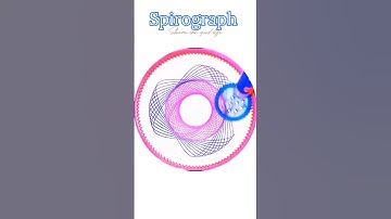 Spirograph 🤩 Satisfying video #spirograph #satisfying #spiroart #relaxing #funny #shorts