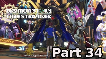 Digimon Story Time Stranger Gameplay Part 34 Side Mission and Alphamon
