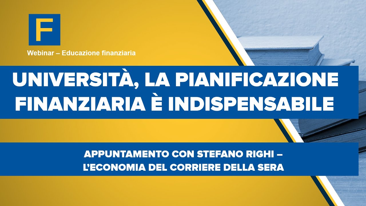 Università, la pianificazione finanziaria è indispensabile - YouTube