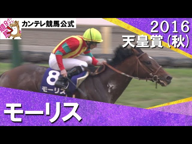 マイル王が天皇賞馬の称号も手に！】2016年 天皇賞(秋)GⅠ モーリス