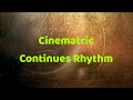Cinematric continues rhythm  10 minutes  action scene drum  nonstop  ultra simple music