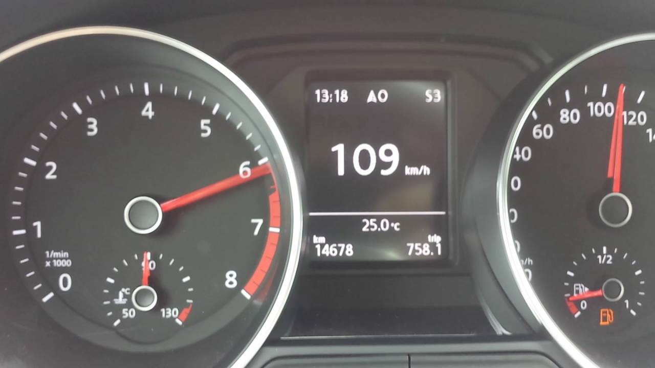 VW Polo BlueGT DSG Kickdown YouTube