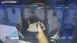 Roadhog saved against slept Mei on Eichenwalde Bridge