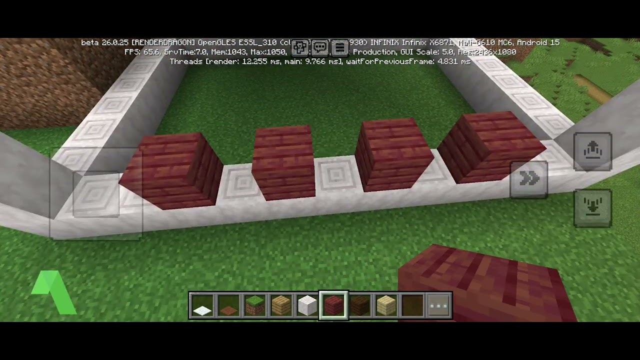 #Minecraft Köyümüze 2.Ev Başladı! 🤩 1.Aşama Rengi Efsane Oldu! 