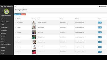 Complete Barangay Management Information System Using PHP and MySQL With Source Code