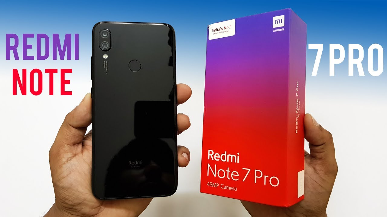 Xiaomi Redmi Note 7  Unboxing en español 