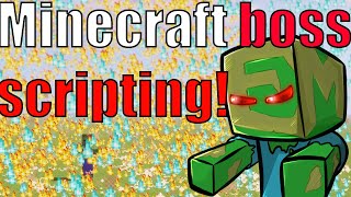 I Made Scriptable Minecraft Bosses! | EliteMobs Showcase