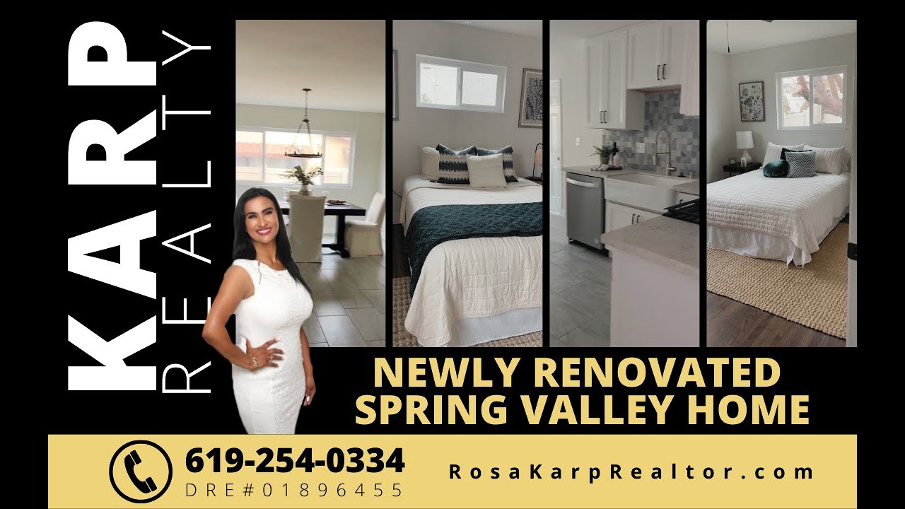 Newly Renovated Spring Valley Home YouTube