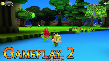 Cube World Gameplay part 2 Elf Warrior (1080p) HD