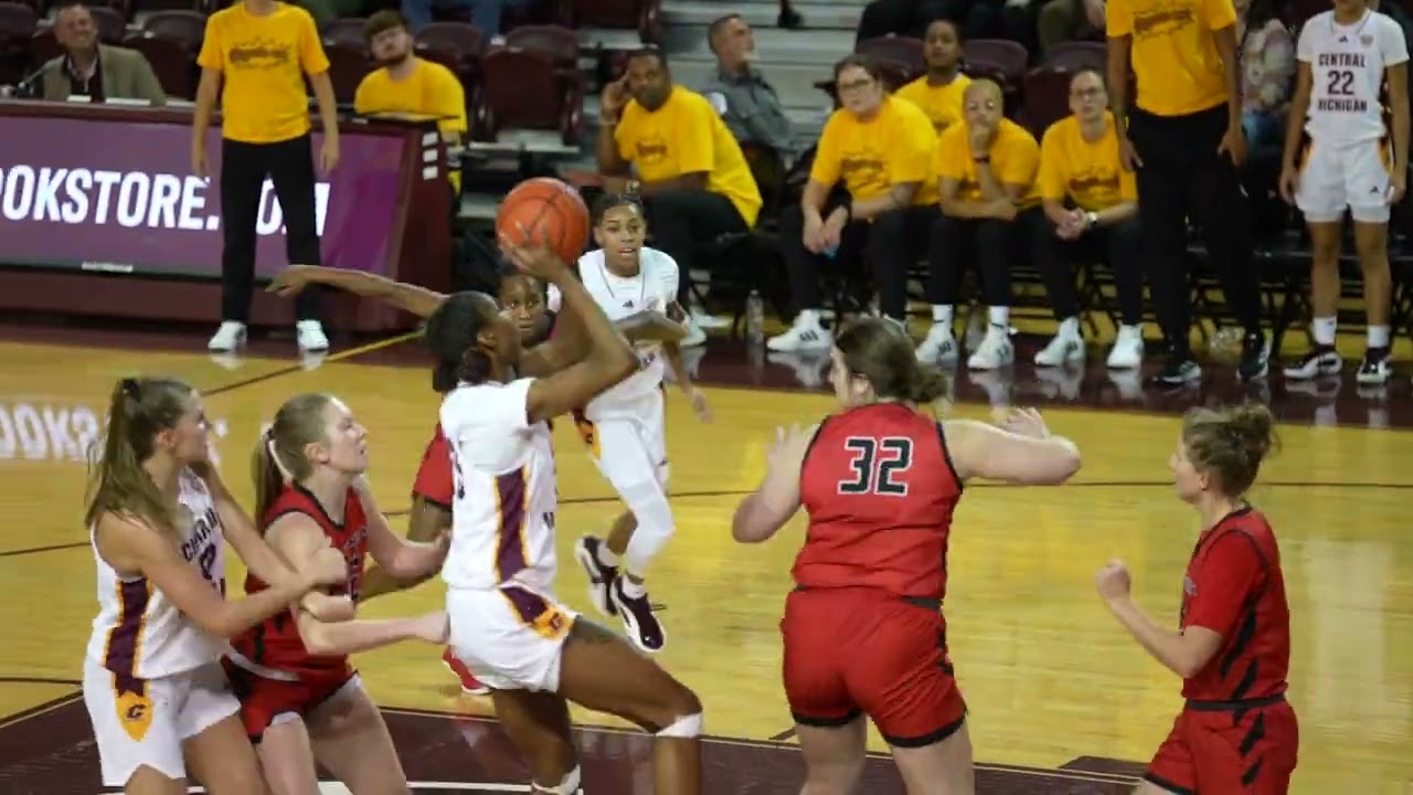 CMU Women's Basketball Win Melt vs Concordia