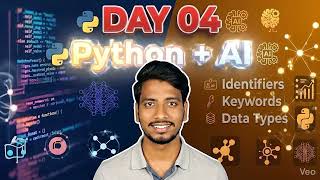 Python Day 04 🔥 | Identifiers & Data Types Explained #shorts