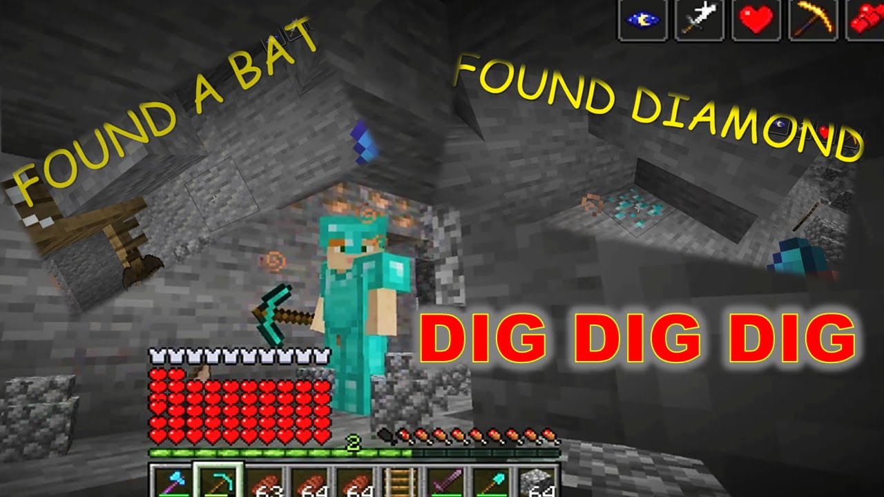 MINECRAFT, when you dig dig dig... - YouTube