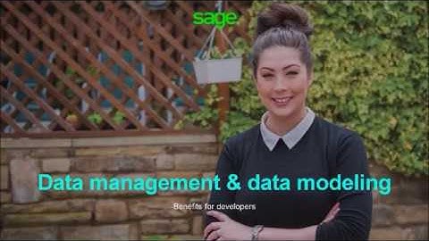 Sage X3 Data Management & Analytics -  Benefits for Developers