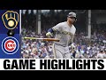 Brewers vs. Cubs Game Highlights (8/12/21) | MLB Highlights