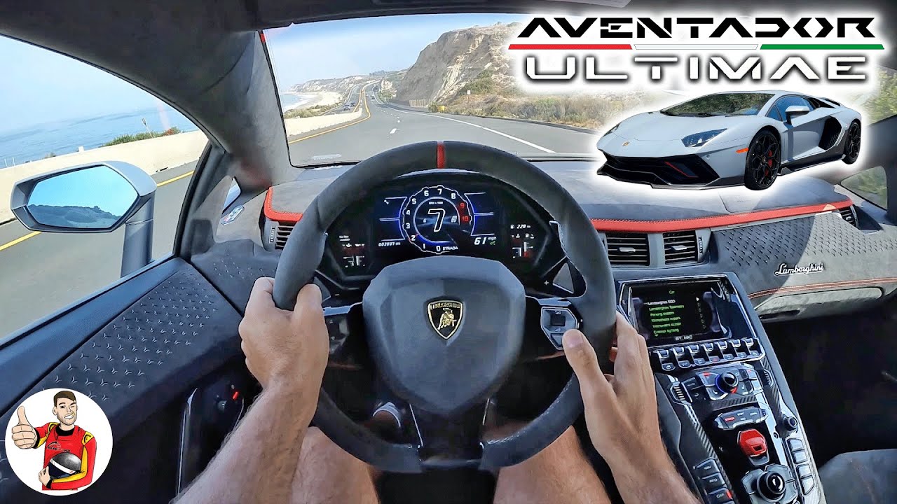 Download The Lamborghini Aventador Ultimae is a Wailing, Wonderful NA V12 Send-Off (POV Drive Review)