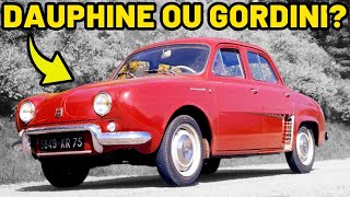 A HISTÓRIA DO RENAULT DAUPHINE, QUAL A DIFERENÇA ENTRE O GORDINI E O DAUPHINE?