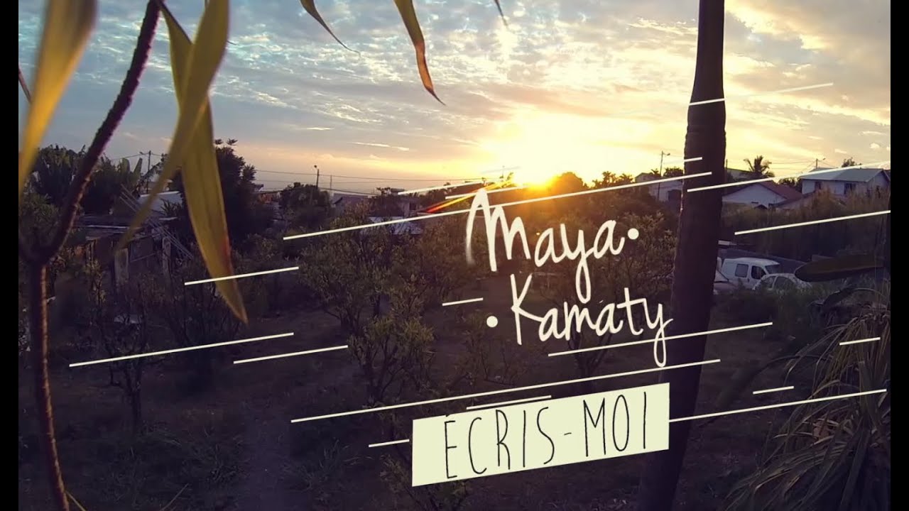 Maya Kamaty, le clip d'Ecris-Mo​i pour la sortie de son album Santié Papang  • Le Suricate Magazine