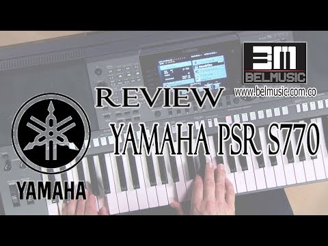 Yamaha PSR S770 Review  (Calidad de los Sonidos)