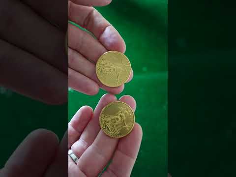 Real Versus Fake American Eagle Gold Coin