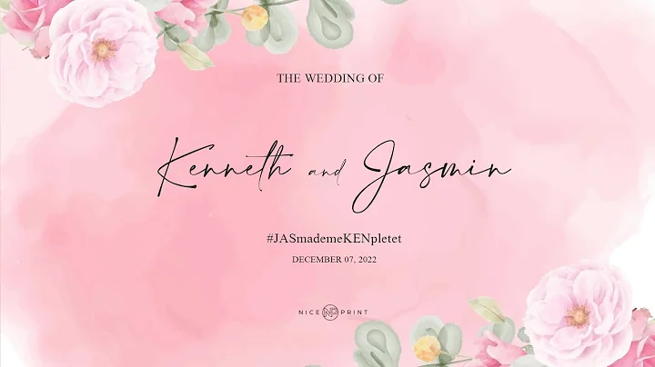 Kenneth & Jasmin wedding 12.07.22