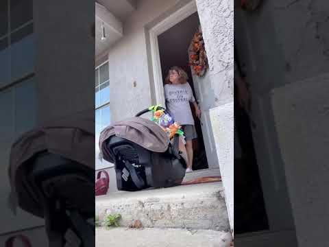 Grandmother Gets Surprised When She Finds Her Grandbaby On Her Doorstep 